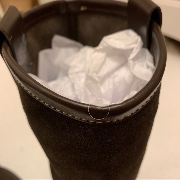 𝅺nine & Co JJHayzel Brown Suede Heeled Boots - Picture 7 of 8